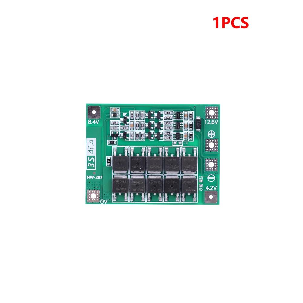 3S/4S 5A 10A 20A 40A 60A Li-ion Lithium Battery Charger Protection Board 18650 BMS For Drill Motor with Standard/Enhance/Balance