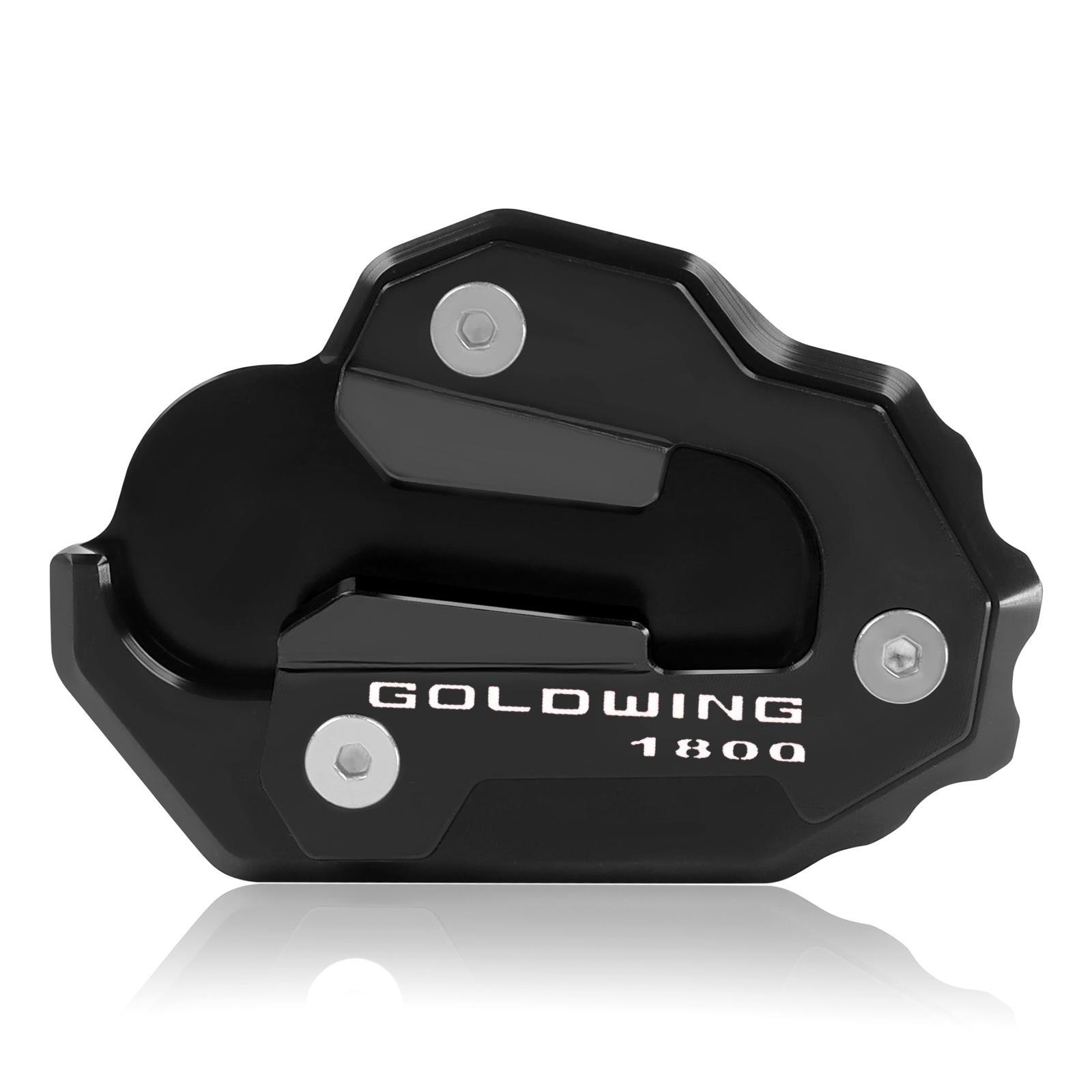 

Motorcycle CNC Kickstand Foot Side Stand Enlarge Extension Support Pad For HONDA Goldwing 1800 GL 1800 F6B GL1800 2018 2019-2025
