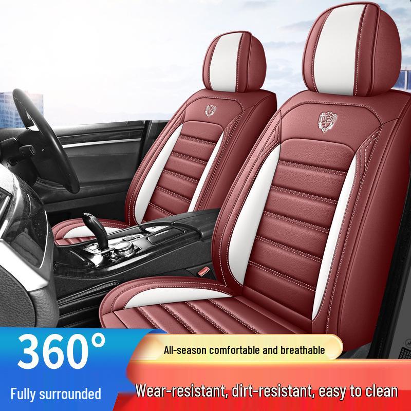Five-Seater All-Season Universal Full Wrap Car Seat Cushion Set