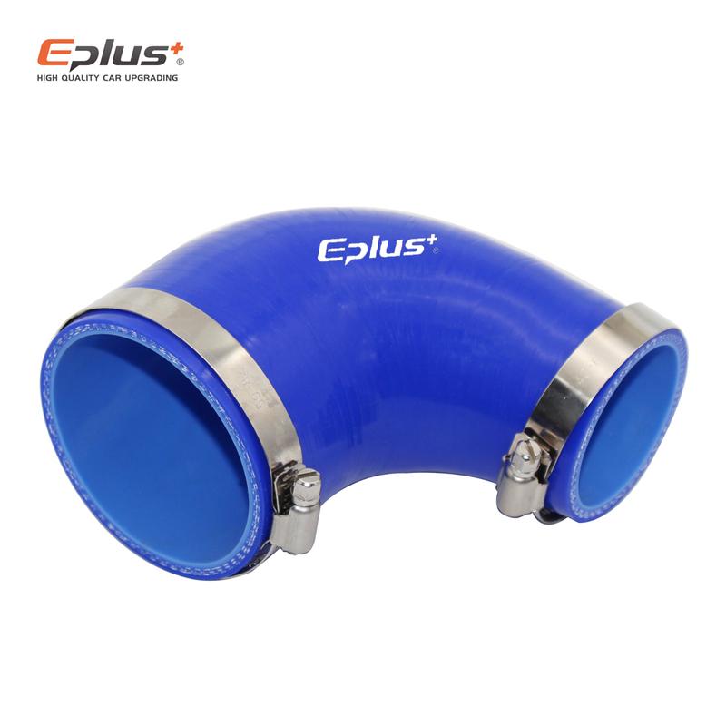 Blue Silicone Tubing Hose 90 Degrees Big To Small Connector Universal Car Intercooler Turbo Intake Pipe Coupler Multi Size