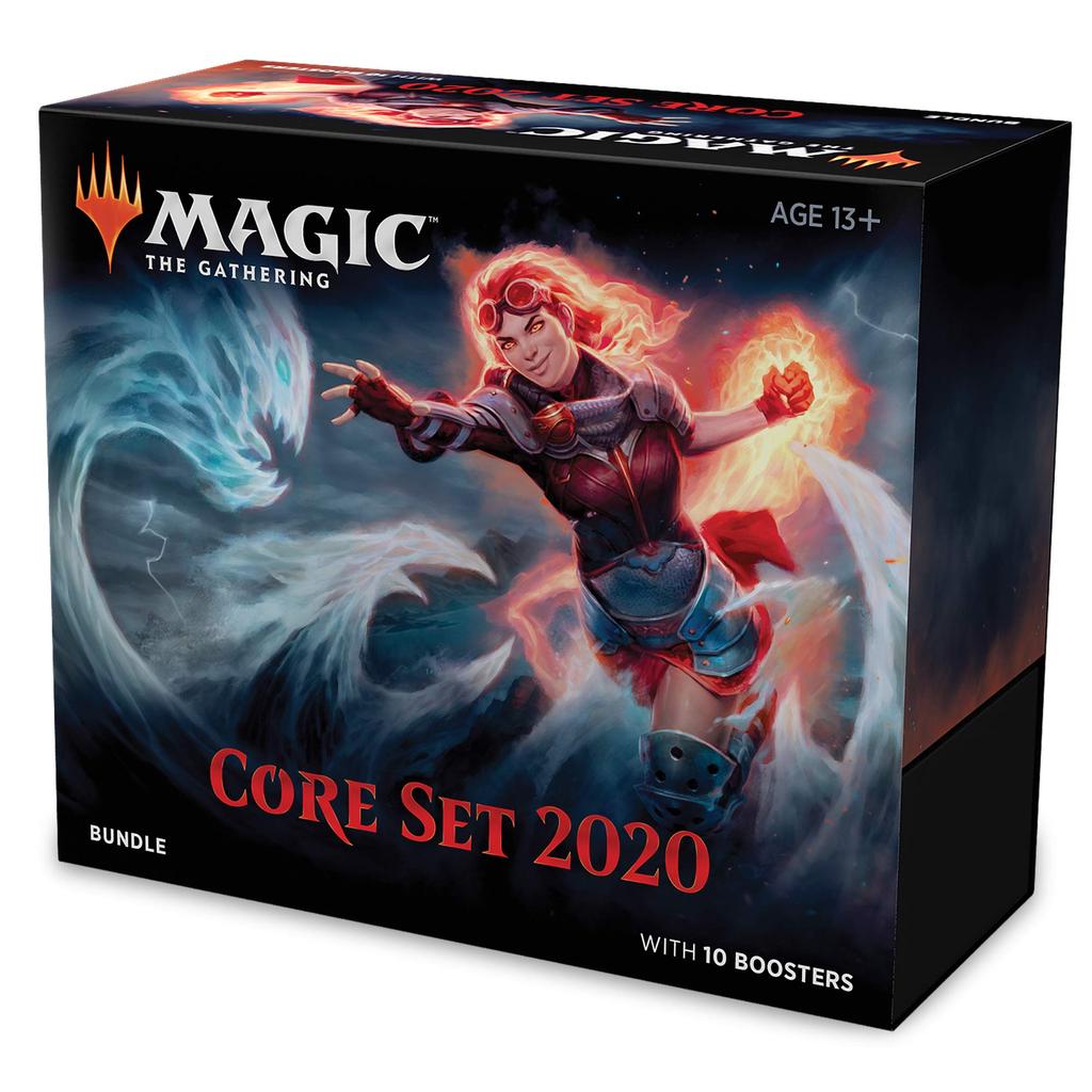 The Gathering Core Set 2020 Bundle 10 Booster Packs Accessories Factory Sealed (M20) (360 Cards)