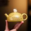 120ml Chinese Yixing Purple Clay Teapots Small Capacity Handmade Tea Pot Beauty Tea Infuser Kettle Raw Ore Zisha Tea Set