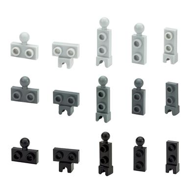 DIY MOC Technical Parts Building Hole Horizontal Belt Small Ball Base Joint 14417 Compatible 14418 14419 14704 22890 Bricks Toys