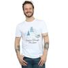 Star Wars Mens The Mandalorian Rolling Through The Snow T-Shirt