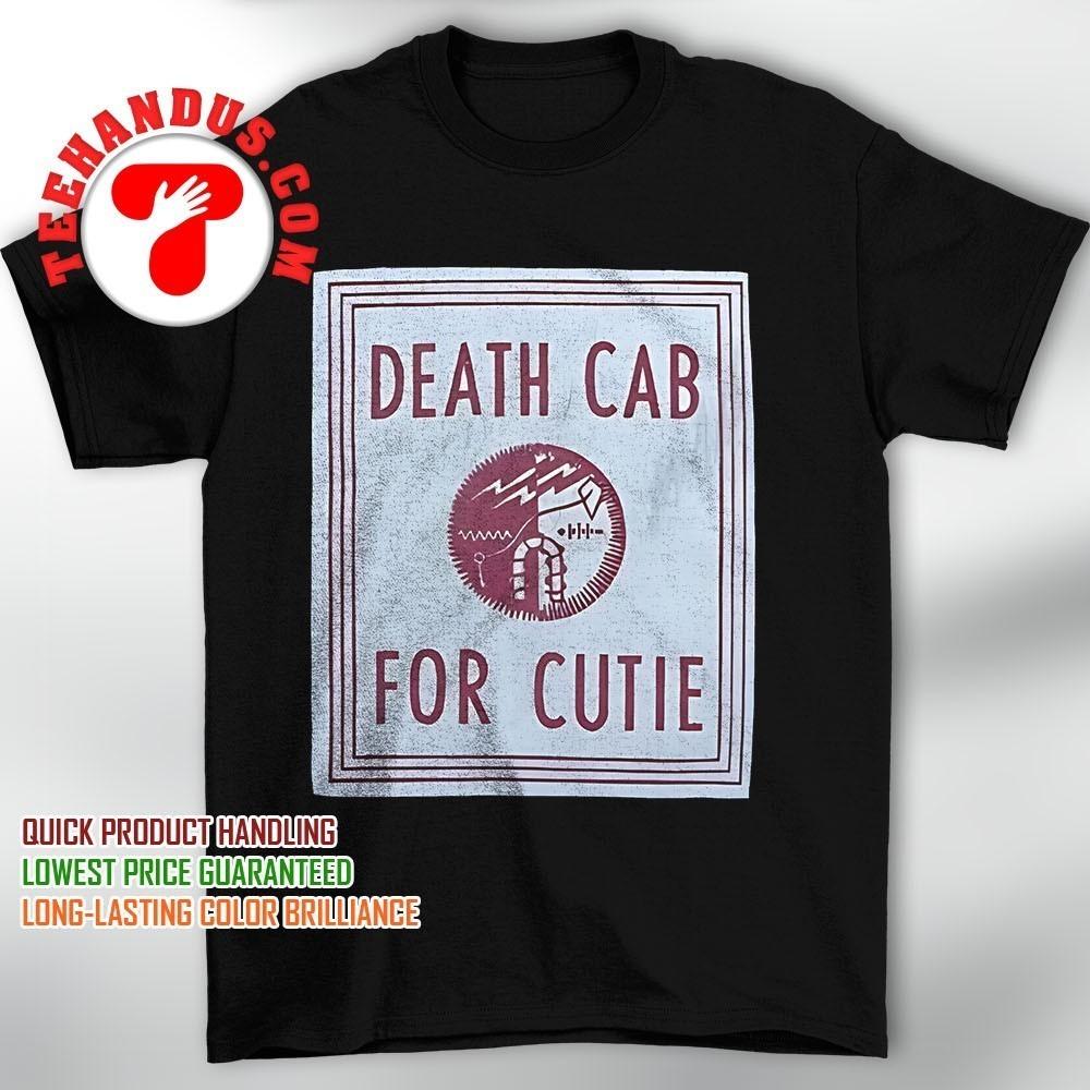 Death Cab for Cutie Black Cotton All Size S-5XL T-shirt BS1441