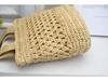 Handmade Hollow Woven Underarm Tote Bag: Fashionable Single Shoulder Beach & Commute Bag for Women