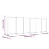 VidaXL Room Divider 6 Panels Folding Room Separator Privacy Screen Partition Living Room Decoration Black 350273