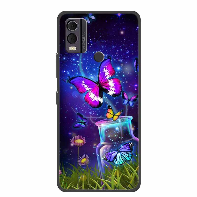 For Nokia C22 Case C 22 4G Fashion Soft TPU Silicone Phone Cover for Nokia C22 Back Case 6.5'' Protective Fundas For NokiaC22