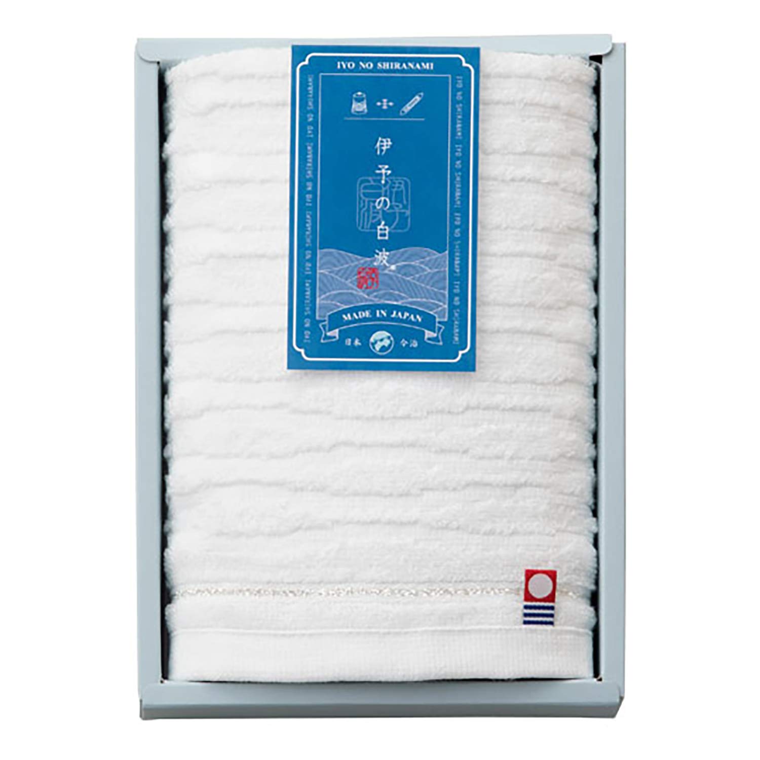 

Stylem Hand Towel White Set Boxed Imabari Towel Iyo Shiranami Wash Towel IY2005