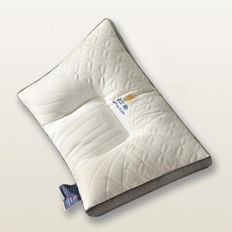 Soybean Fiber Cervical Orthopedic Neck Pillow SPA Massage Function Help Sleep & Neck Protection Household Comfort Pillow