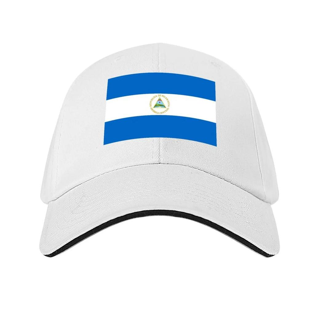 Flag of Nicaragua Baseball Cap Uv Protection Solar Hat Trucker Hat New Hat Rave Hats For Unisex Womens