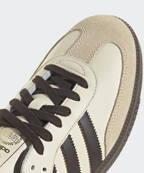 [Adidas] Samba OG - Beige:Dark Brown JR2660