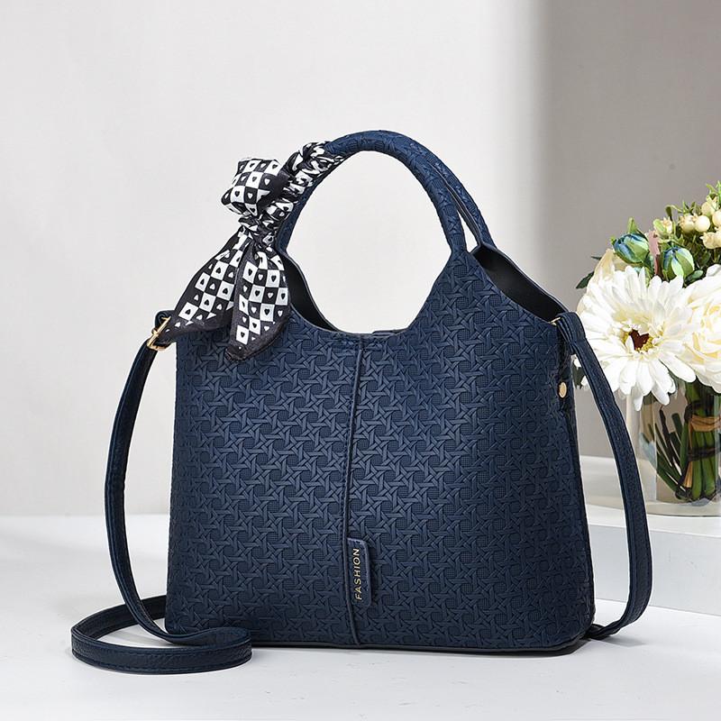 Bow Ribbon Solid Color Single Shoulder Crossbody Bag Handbag Women Fashion Gift