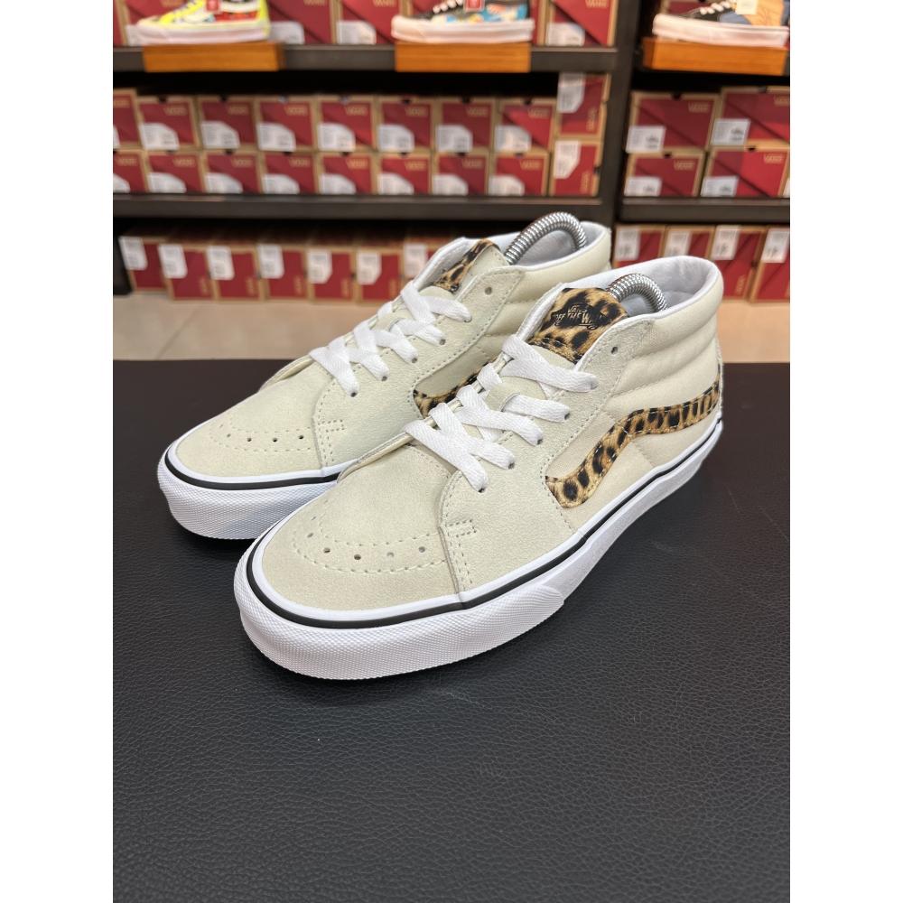 

Vans Unisex Skate Mid Sneaker Sk8 Mid Leopard VN0A5KXEZV2