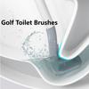 Golf Silicone Toilet Brushes Set Long Handled Toilet Cleaning Brush Golf Brush Head Toilet Cleaning Brush Bathroom Cleaning Tool