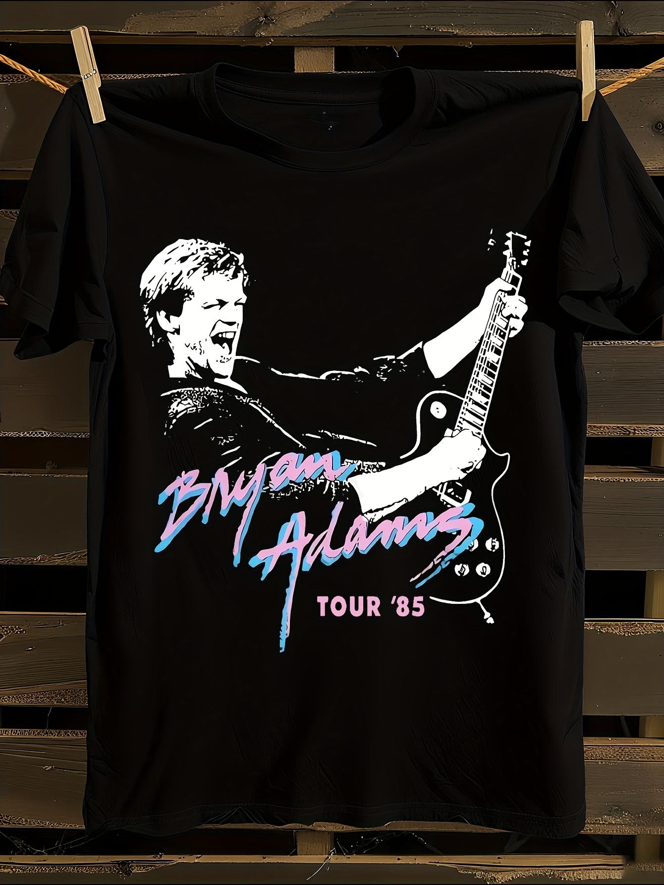 Bryan Adams Tour 85 Graphic T-shirt M