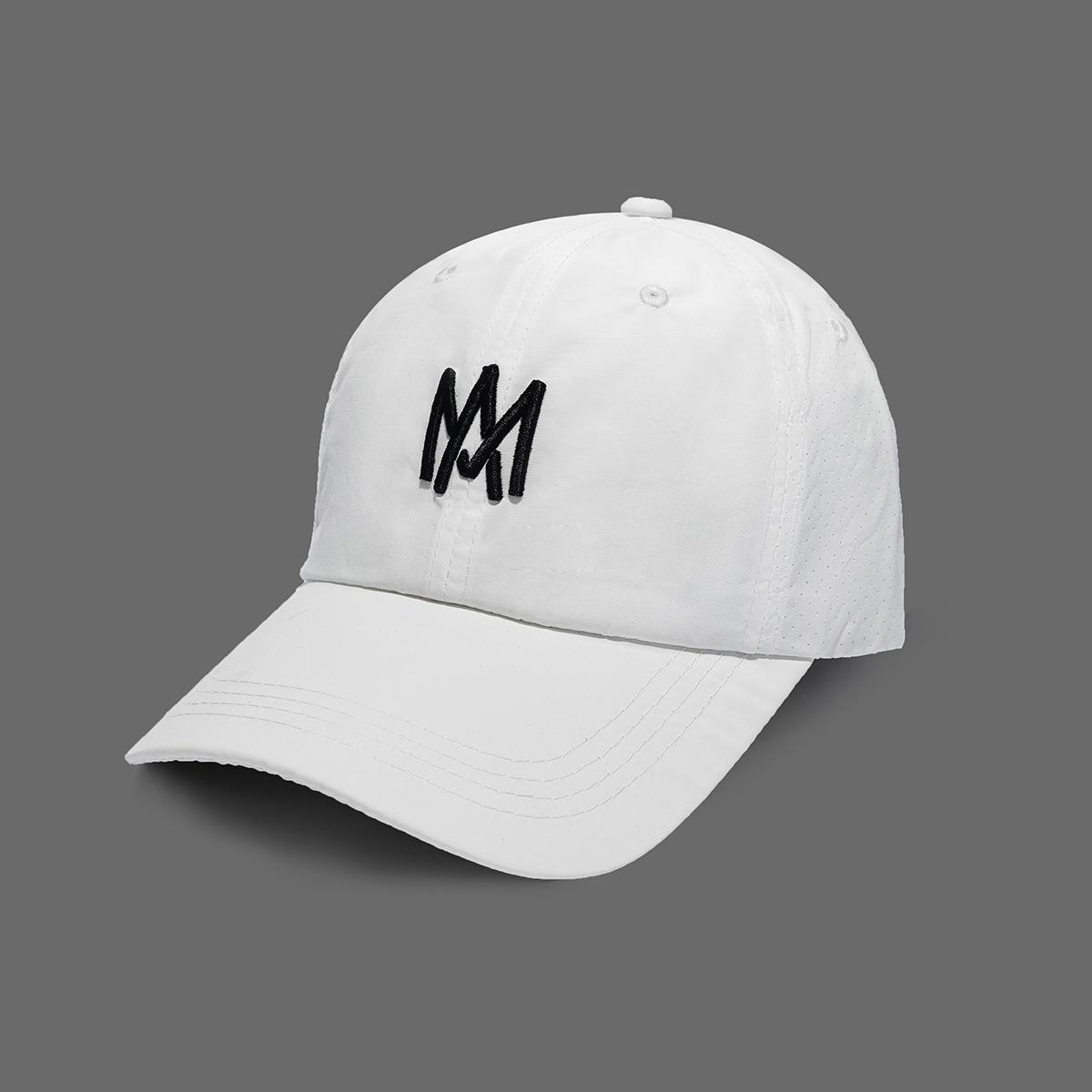 

Тонкая шапка, быстросохнущая, солнцезащитная, солнцезащитная бейсболка для женщин, новинка 2024 года, летняя, сетчатая, дышащая, кепка для мужчин Adjustable белый