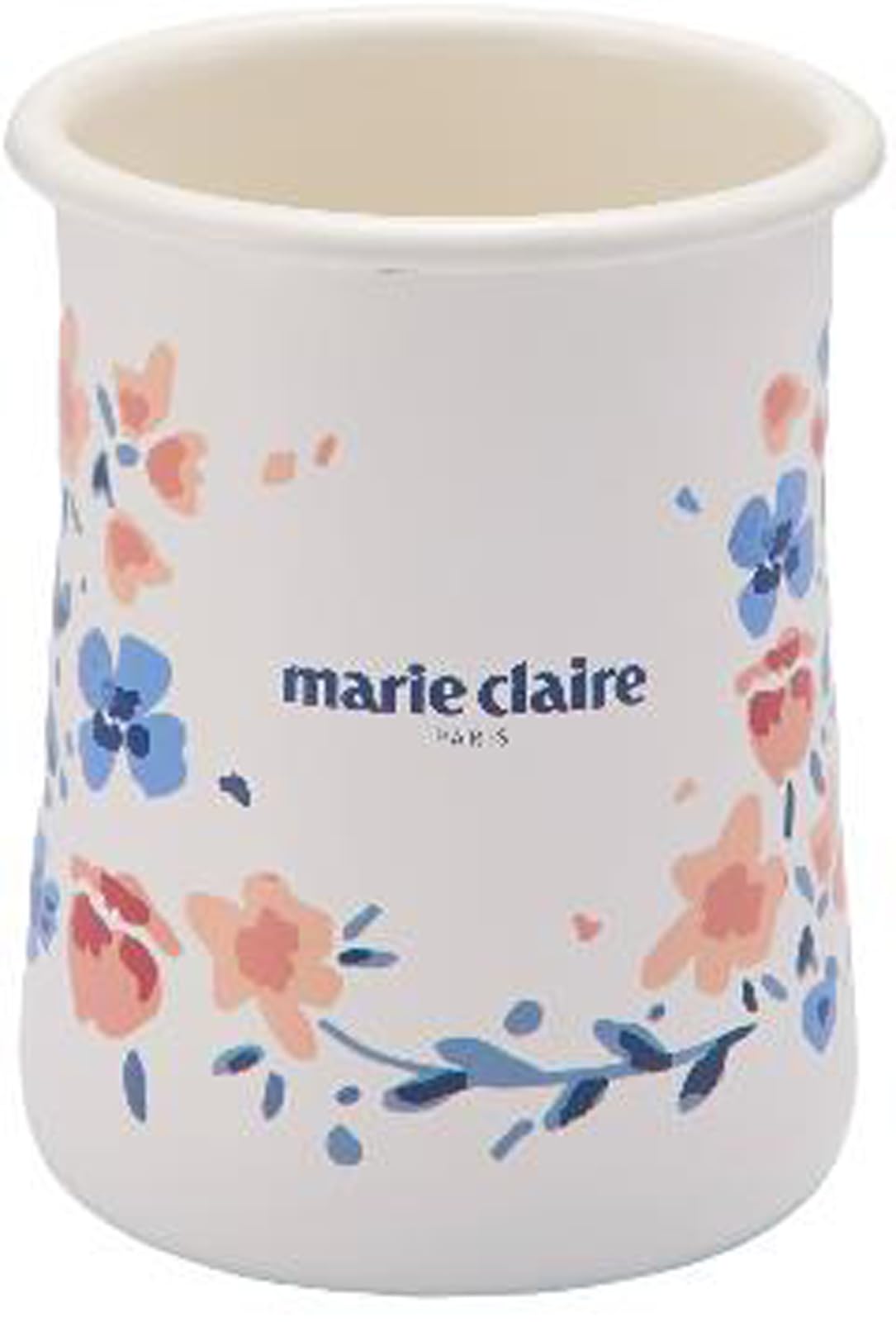 

Toyo Horo Marie Claire Enamel Cutlery Stand, Fleurette, Size: Approx. W9.3 x D9.3 x H12, MCY-09