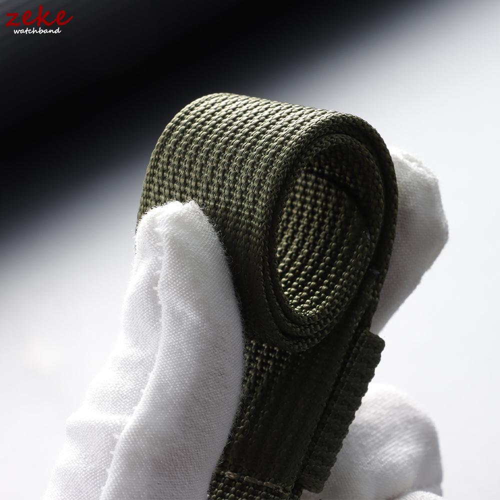 Army Military Watch Band 18mm 20mm 22mm 24mm Ribbed Nylon Watch Strap Men Wristband for Omega for Rolex for Seiko Wristband Belt