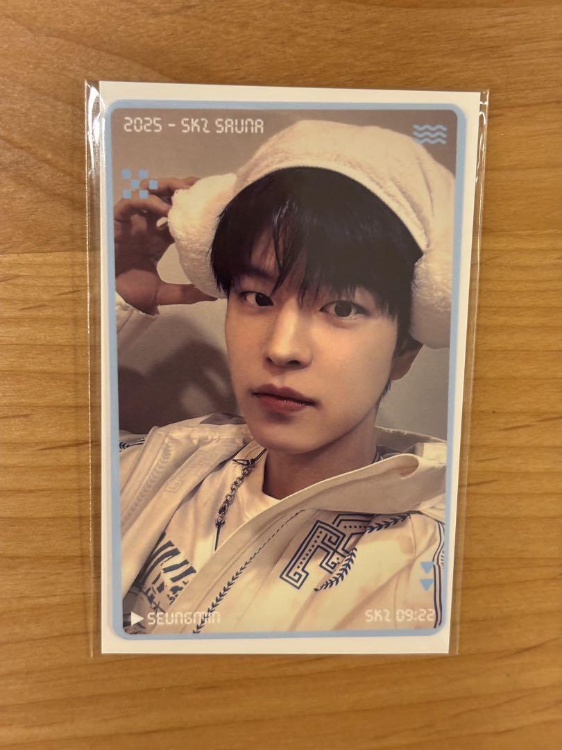 

[USED] Straykids JYP Pop-Up Bonus Trading Card Seungmin