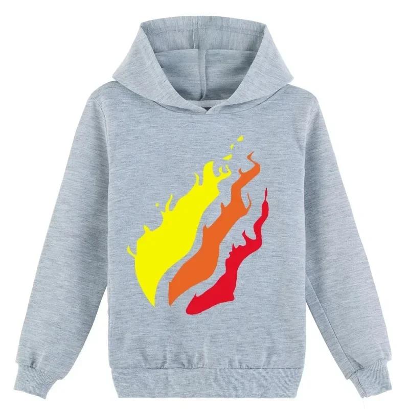 Huiteng1 Herfst Winter Prestonplayz Casual Bedrukte Jongens Meisjes Hoodie Katoenen Mode Tops Kleding Kind Kinderen Kinder Sweatshirt Jas 160
