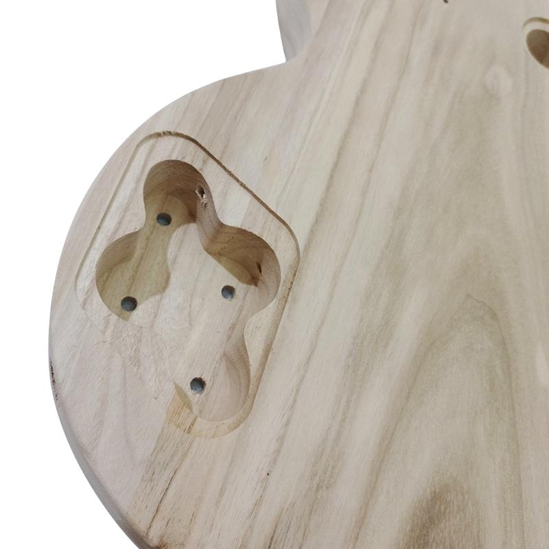 Parti del Corpo della Chitarra, Accessori per Basso su Legno Bianco Piattino per Stile Lp
