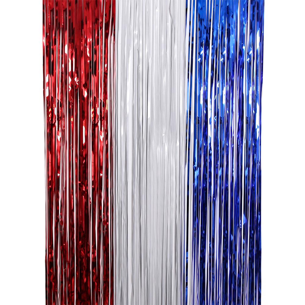 Rain Tinsel Foil Curtain Festive Birthday Party Favors Wedding Decoration Party Supplies