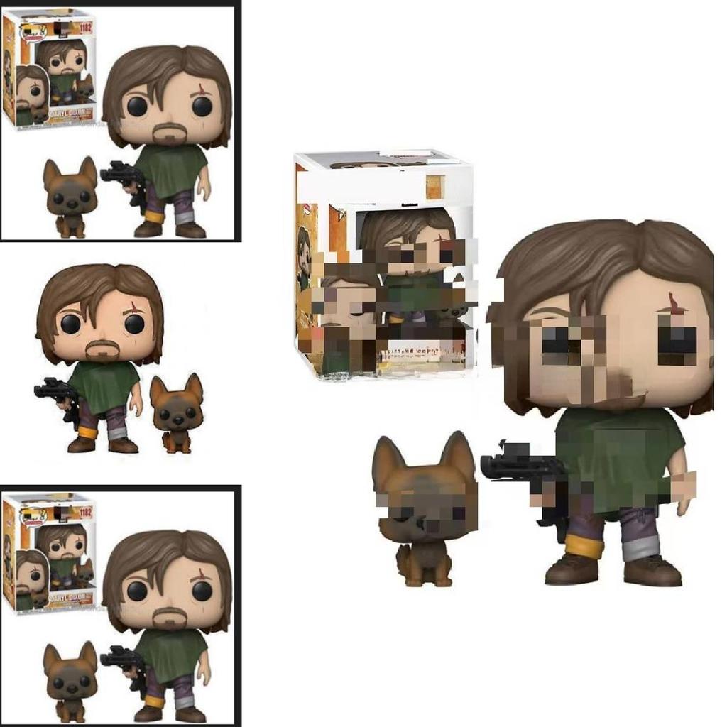Živí mrtví Daryl Dixon Sběratelská figurka se psem Pro děti a fanoušky