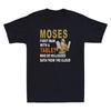Jewish Passover Moses Tablet Data Cloud Computing Funny Quote Retro Mens T-Shirt
