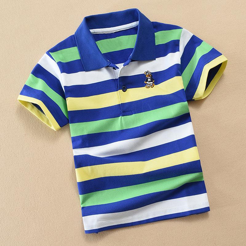 Korean Style Polo Shirt: Short-Sleeved, Pure Cotton, Unisex for Men, Women & Kids
