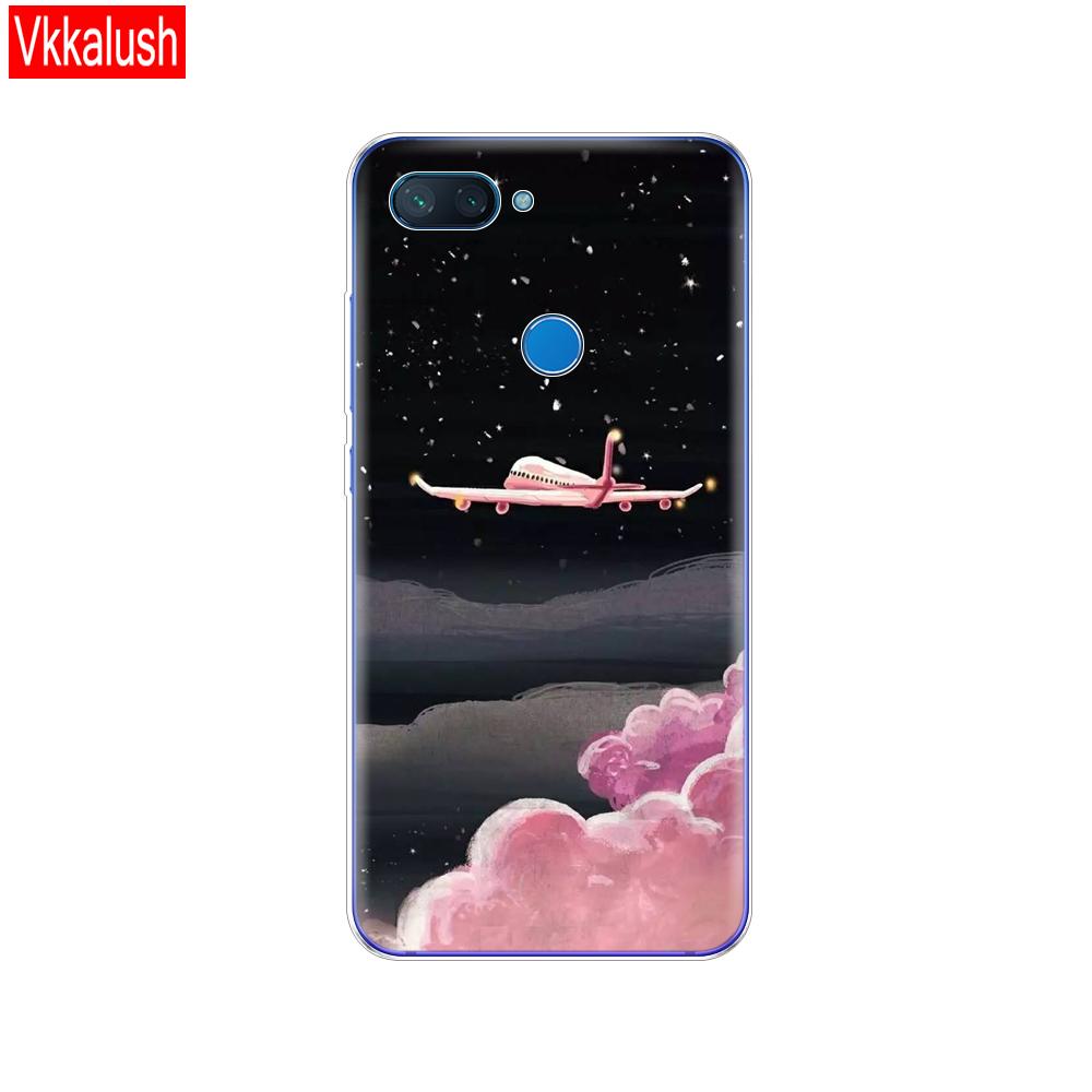 Silikonhülle Für Xiaomi mi 8 LITE Hülle 6,26 Zoll klar TPU niedliche Hülle Für Xiaomi mi 8 lite Rückseite Für Xiaomi mi8 coque capa