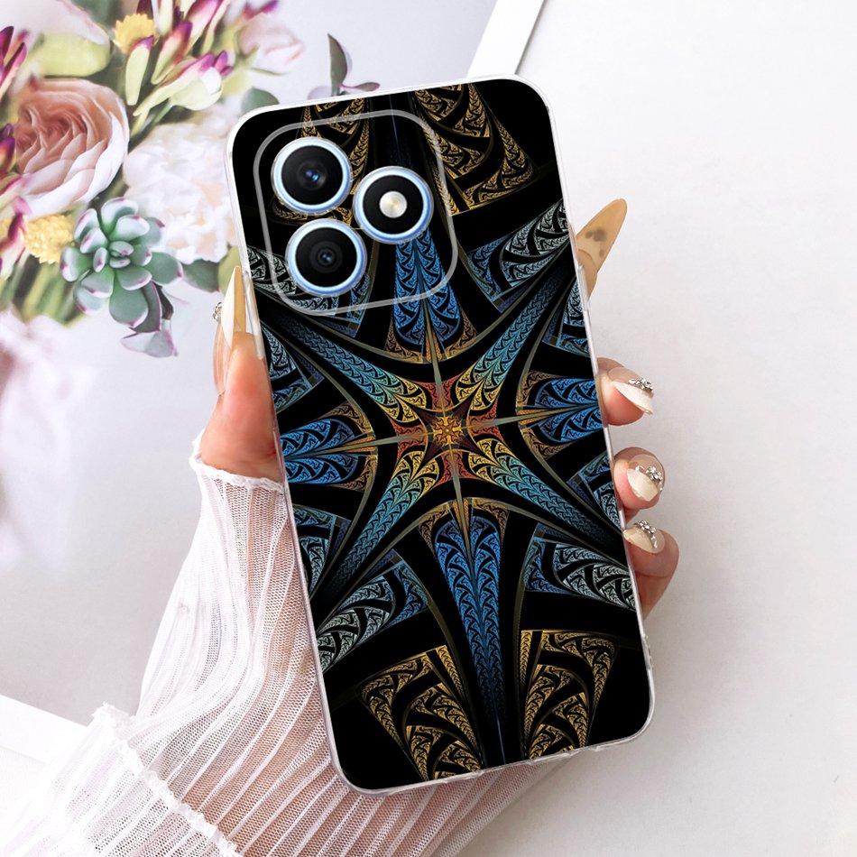 For Honor X8d 2026 Cool Dragon Tiger Pattern Phone Case For Honor X8D 4G Soft Silicone TPU Cases Bumpers