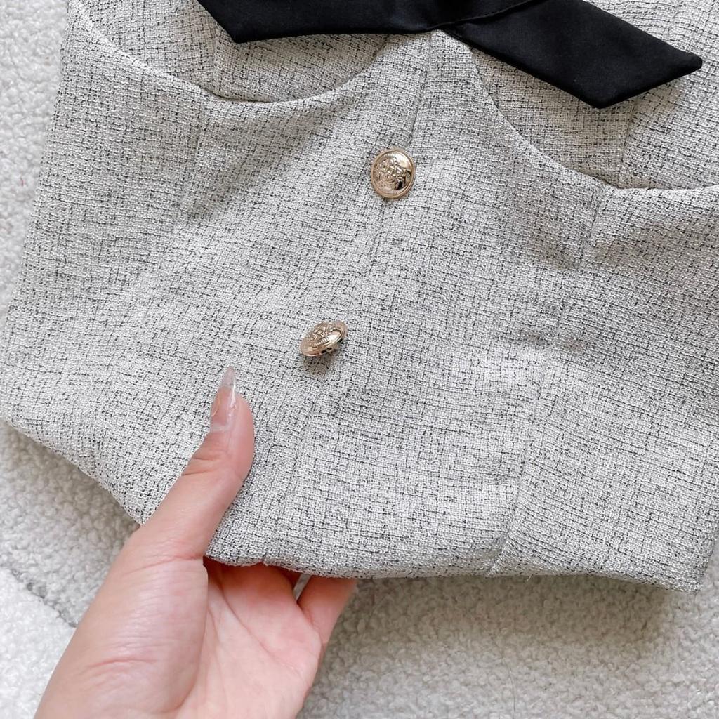 Bow Shaped Short Camisole Vest for Women In Summer Sweet and Spicy Sexy Wearing Out Irregular Fishbone Top