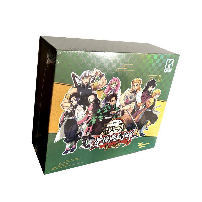 Original Genuine Demon Slayer Trading Cards Anime-Inspired Playing Cards Packaged in Paper PR Edition Board Game