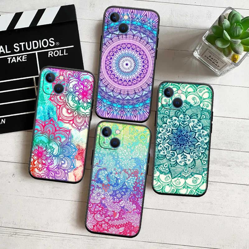 RP46 Mandalas New High-End Shell Phone Case for OPPO A3 Pro A72 A74 A76 A77 A77S A78 A79 A94 A95 A18 A40M A58