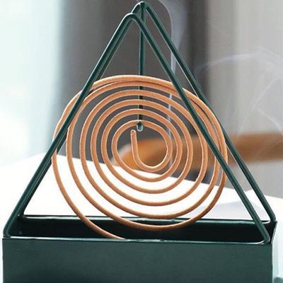 Mosquito Coil Holder Iron Incense Holders With Tray Nordic Style Summer Mosquito Repellent Incenses Rack Home Decor