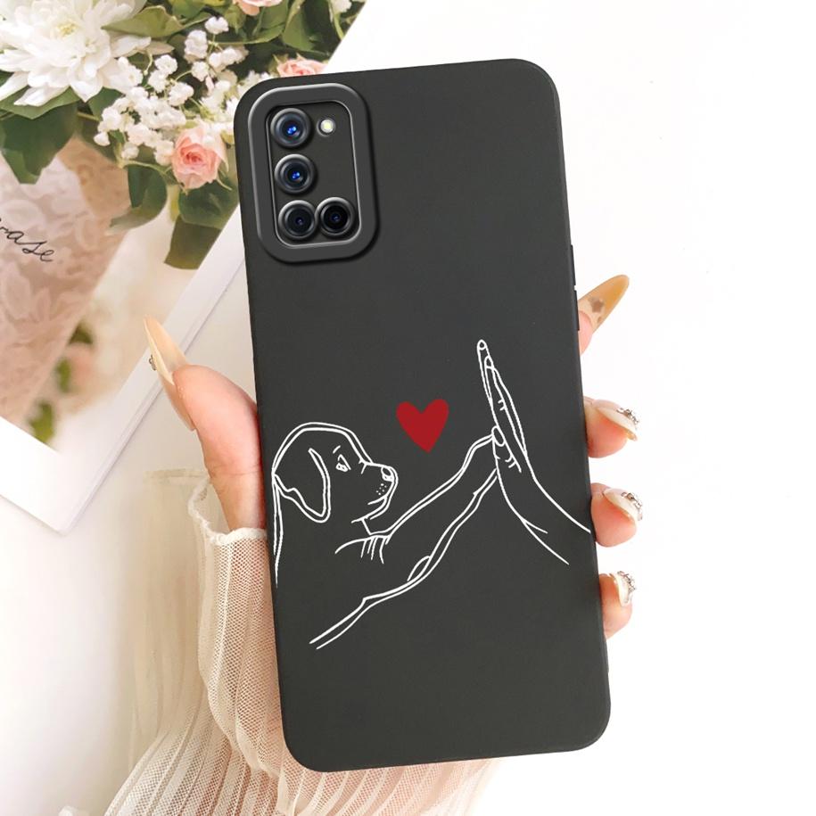 Case For OPPO A52 Cover CPH2061 CPH2069 Cute Cartoon Rabbit Cats Soft Silicone Shockproof Bumper For OPPO A72 A92 CPH2067 Shells