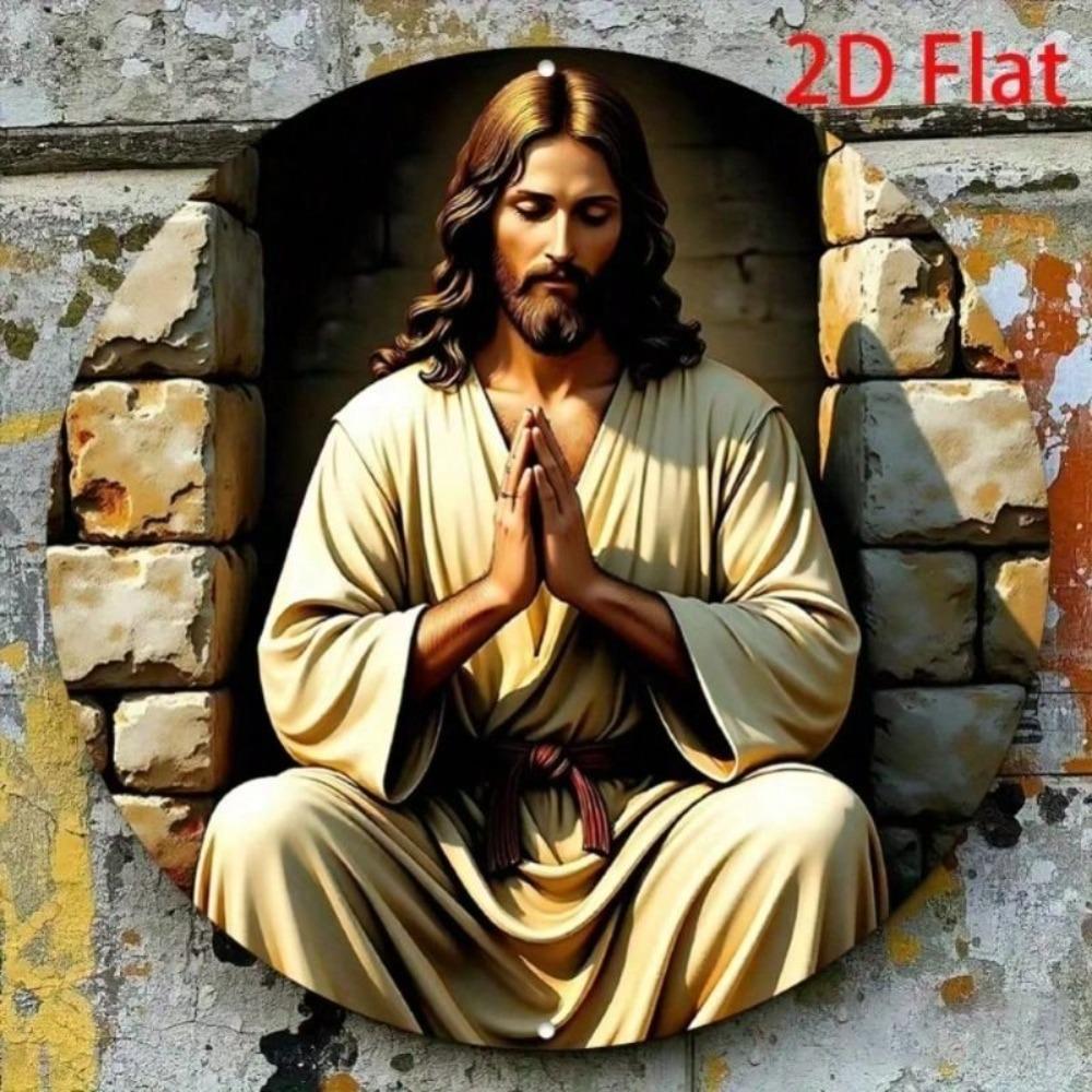 Metal Wall Art Sign Decorative Plaque for Home Garden