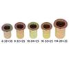 150 Pack Rivet Nut Set 10-32 10-24 8-32 6-32 1/4-20 SAE Metric Nut Set