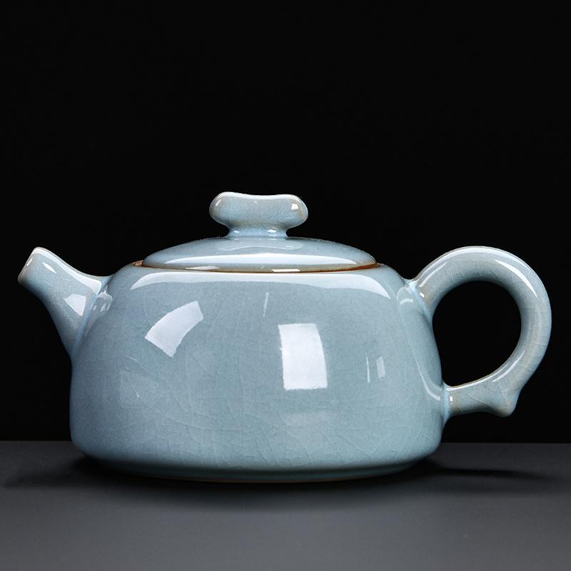 Ceramic Teapot manual Chinese ice crack split teapot can raise Xishi tea pots household Kung Fu tea pot Kung Fu Teapot Tea Cup