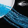 1 Strand About 50/67/72pcs Colored Faceted Bicone Glass Beads Spacer Beads for DIY Bracelets Necklaces Jewelry Making Supplies