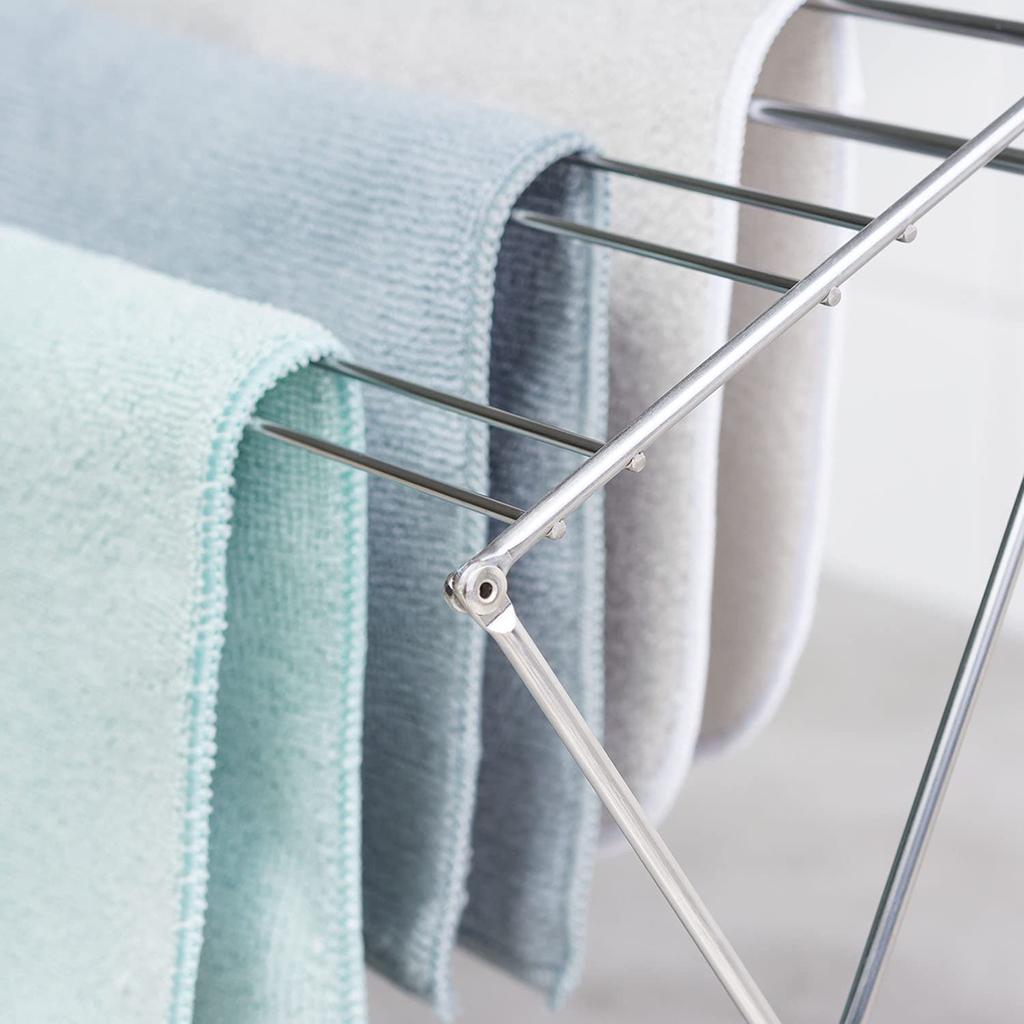 Oaks Made in Japan Folding Hanger for Small Items Masks Dishcloths Width 340 x Depth 130 x Height 255mm Quick-drying