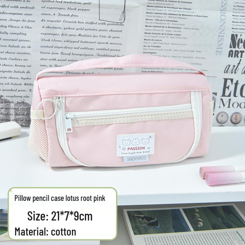 

Large-Capacity Japanese Style Multi-Functional Pencil Case for Students