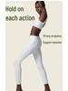 Pantalons de Yoga pour Femmes à Taille Haute Push-Up - Longueur Neuf Points, Leggings de Fitness Sensation Seconde Peau