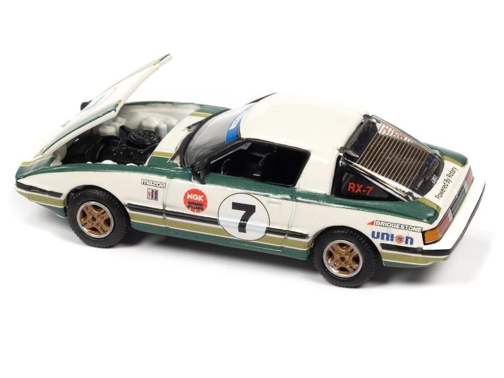 Johnny Lightning Mazda Rotary MAZDA AUTO WORLD EXCLUSIVE Minicar 1/64 RX-7 1981#7 [Used]