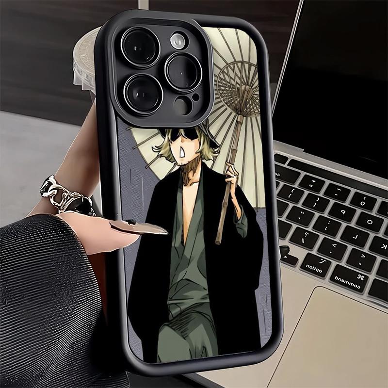 Phone Case for iPhone 17 Air 16E 15 16 Pro Max Bleach Kisuke Urahara Cover 14 Plus 13 12 Mini Soft Shell Silicone Fundas