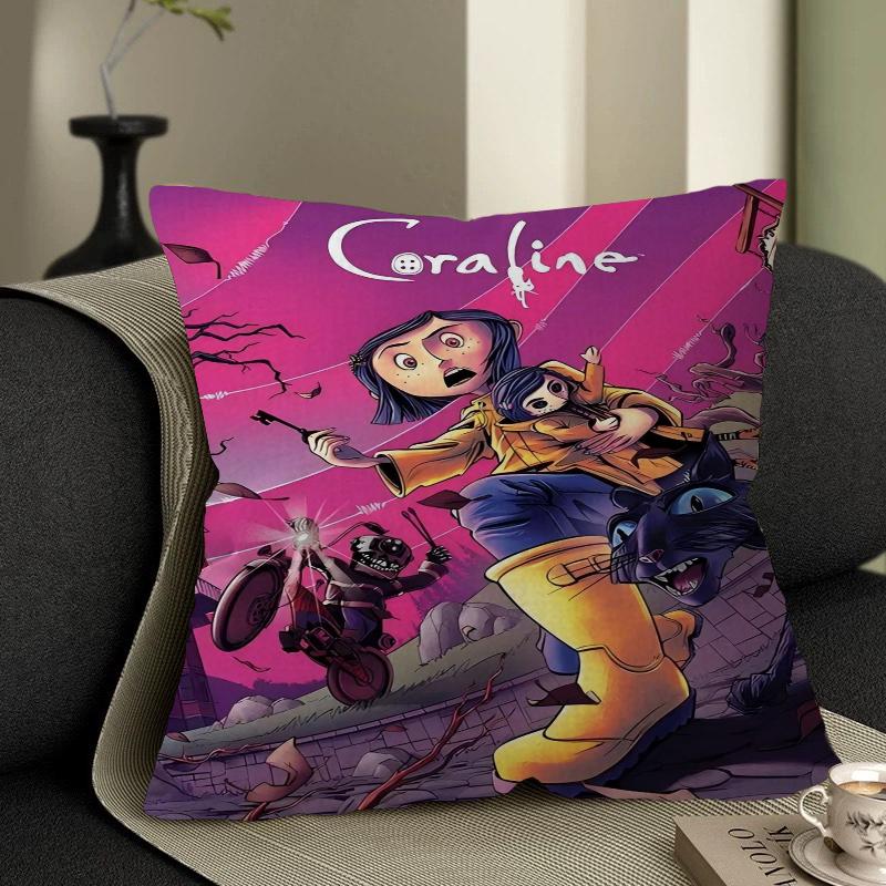 Coraline Cushion Cover 30x50 Polyester Sofa Cushions Decorative Throw Pillows Home Decoration Pillowcover
