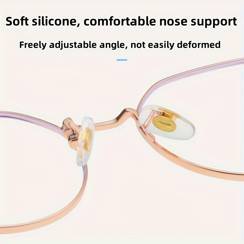 1 Pair Of New Personalized Retro Metal Oval Glass Frame Men And Women'S Same Style Fashion Polarized Color-Changing Glasses