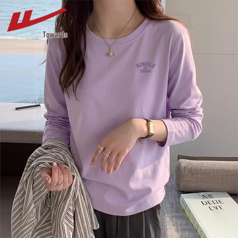 Warrior Women s Round Neck Cotton Long Sleeve T-Shirt M