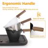 Wood Handle Espresso Measuring Cup 304 Stainless Steel Small Milk Pitcher  Kitchen Accessories